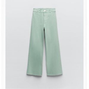 Zara marine straight jean